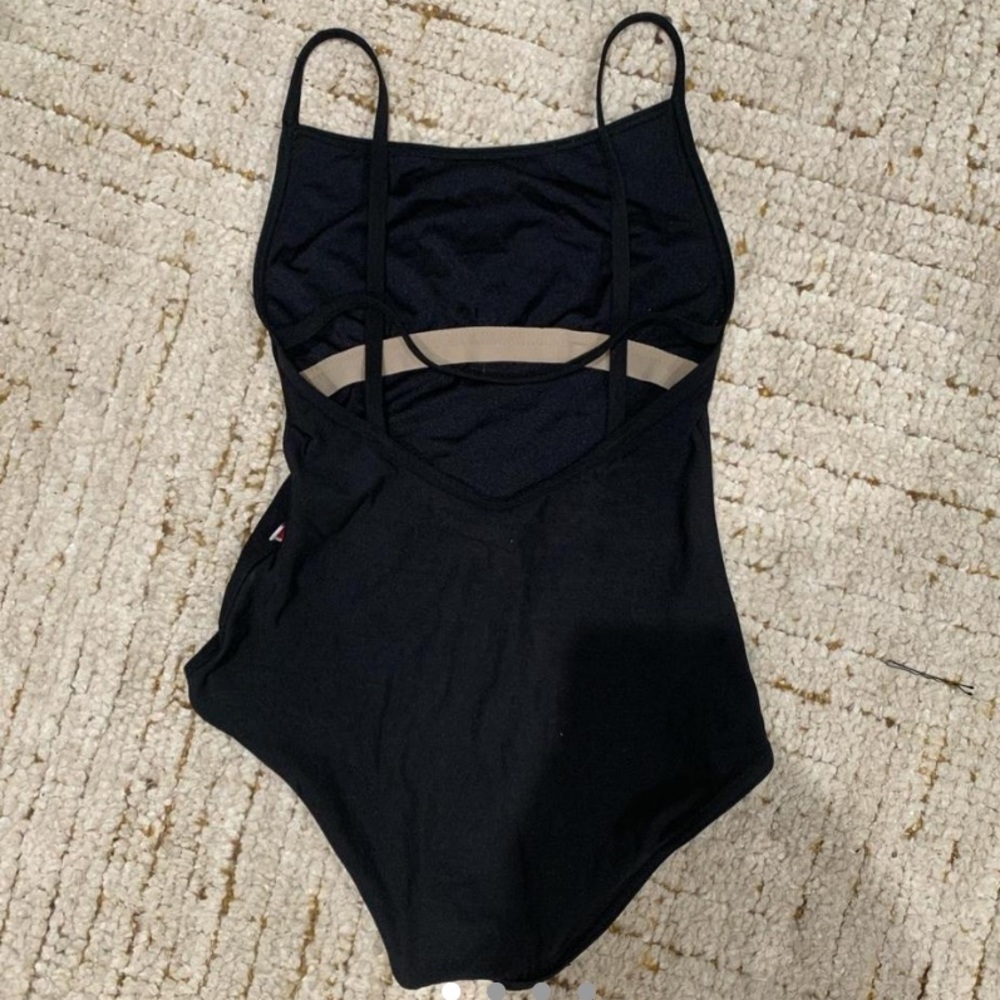 heather black nylon yumiko in size small!